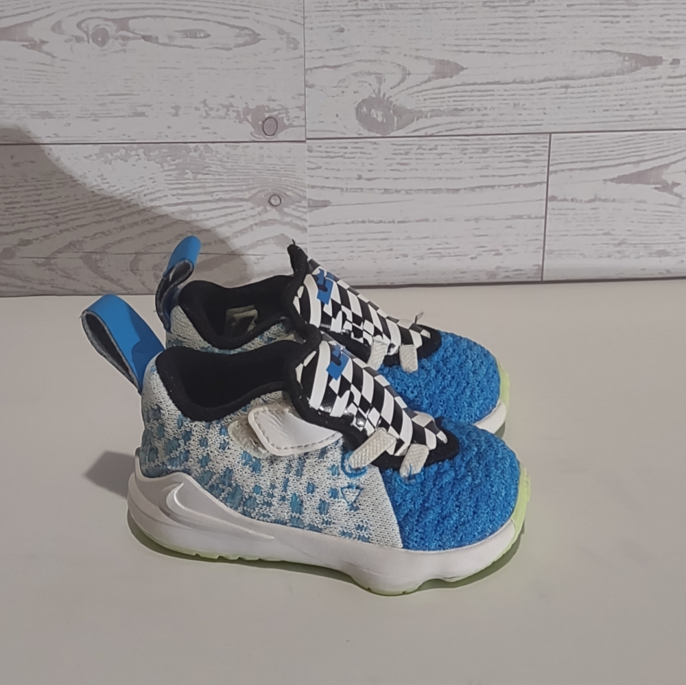 Nike LeBron 17 TD "Sprite" Baby Size 4 Shoes